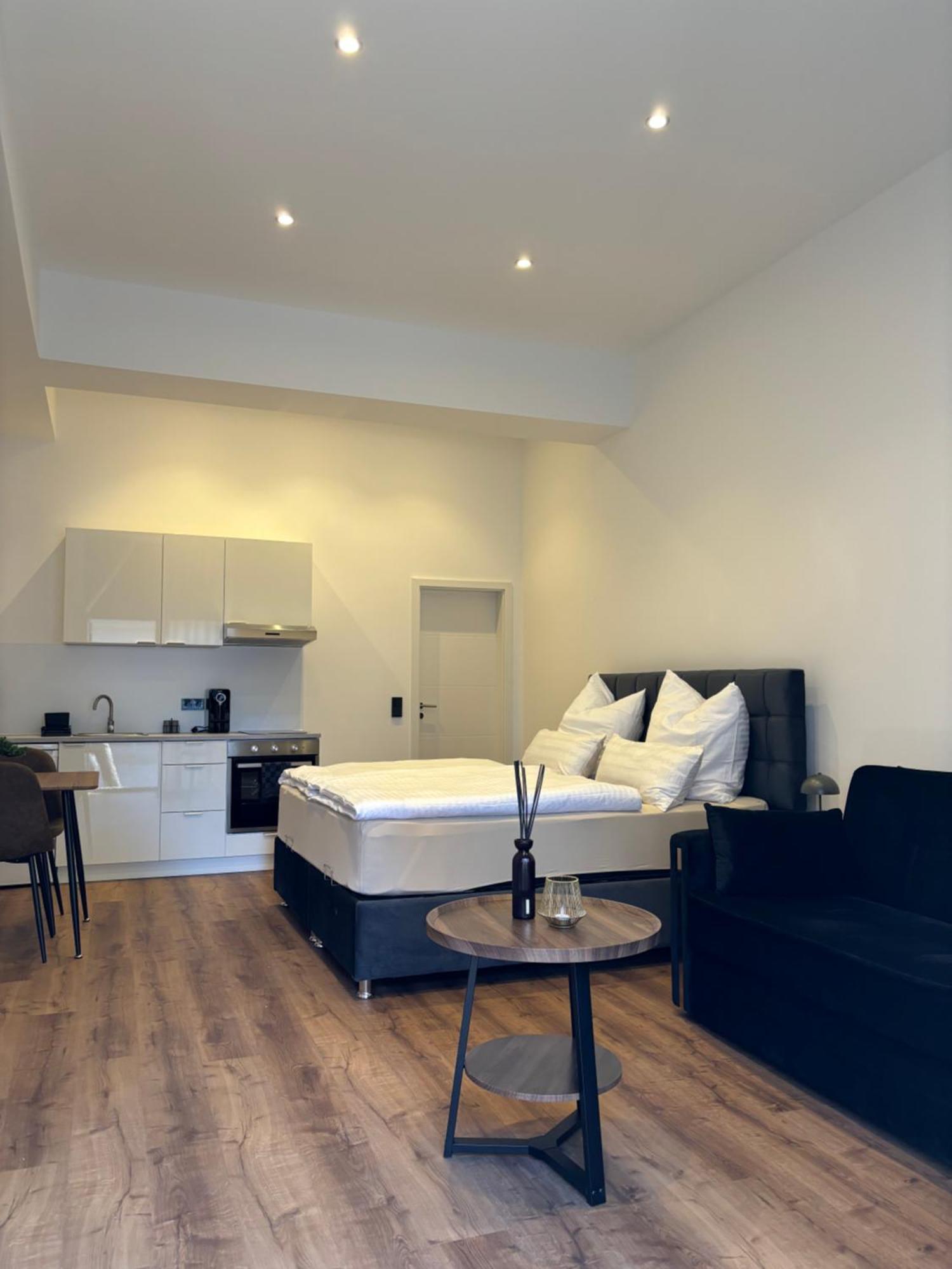 Luxus Apartment Mit Whirlpool In Kiel Exterior foto