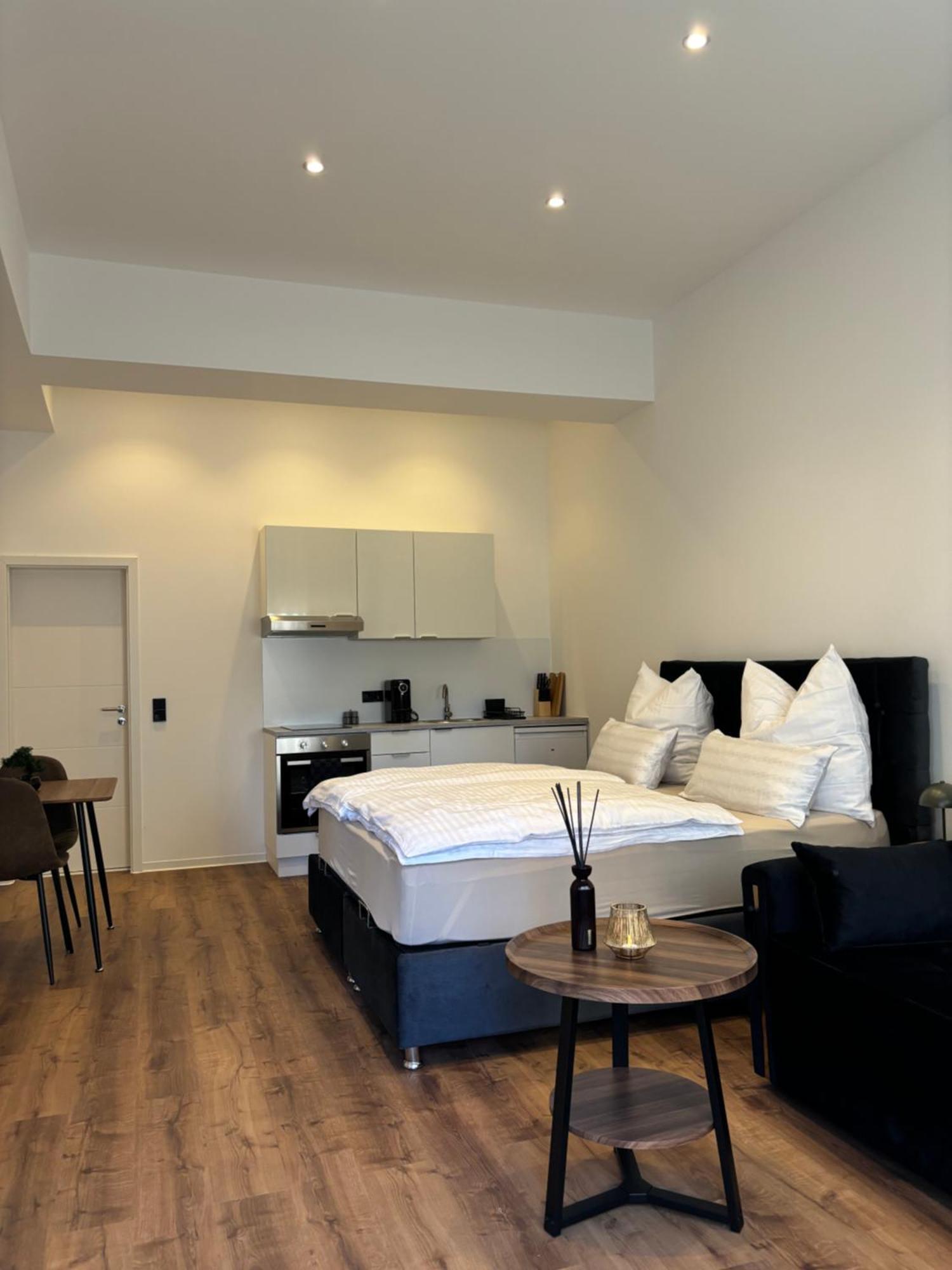 Luxus Apartment Mit Whirlpool In Kiel Exterior foto